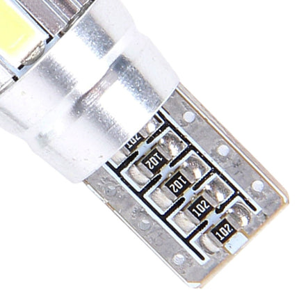 2PCS T10 3W 6 SMD 5630 LED Error-Free Canbus Car Clearance Lights Lamp, DC 12V