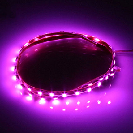 5 PCS 45 LED 3528 SMD Waterproof Flexible Car Strip Light for Car Decoration, DC 12V, Length: 90cm, 90cm+pink, 90cm+green, 90cm+ice blue, 90cm+blue, 90cm+red, 90cm+white, 90cm+yellow