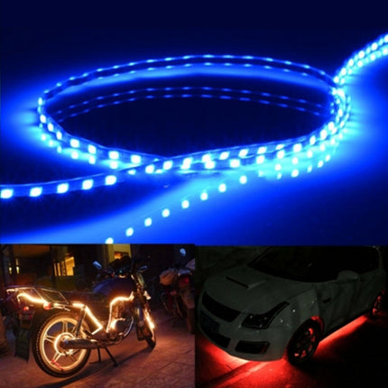 5 PCS 45 LED 3528 SMD Waterproof Flexible Car Strip Light for Car Decoration, DC 12V, Length: 90cm, 90cm+pink, 90cm+green, 90cm+ice blue, 90cm+blue, 90cm+red, 90cm+white, 90cm+yellow