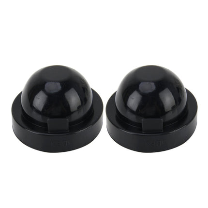 2 PCS K90 Universal Car LED Headlight HID Xenon Lamp Silicone Dust Cover Seal Caps Car Dust Cover Waterproof Dustproof Sealing Headlamp Cover for Car Retrofit, Inner Diameter: 9cm, Inner Diameter: 9cm
