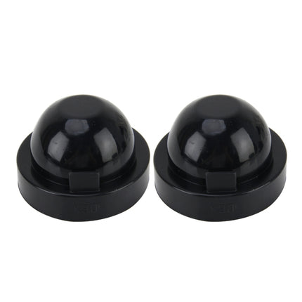 2 PCS K90 Universal Car LED Headlight HID Xenon Lamp Silicone Dust Cover Seal Caps Car Dust Cover Waterproof Dustproof Sealing Headlamp Cover for Car Retrofit, Inner Diameter: 9cm, Inner Diameter: 9cm