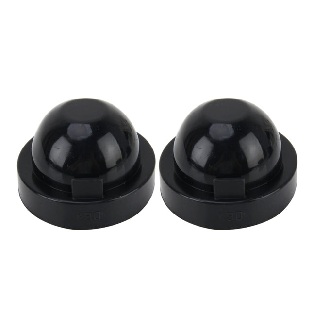 2 PCS K90 Universal Car LED Headlight HID Xenon Lamp Silicone Dust Cover Seal Caps Car Dust Cover Waterproof Dustproof Sealing Headlamp Cover for Car Retrofit, Inner Diameter: 9cm, Inner Diameter: 9cm