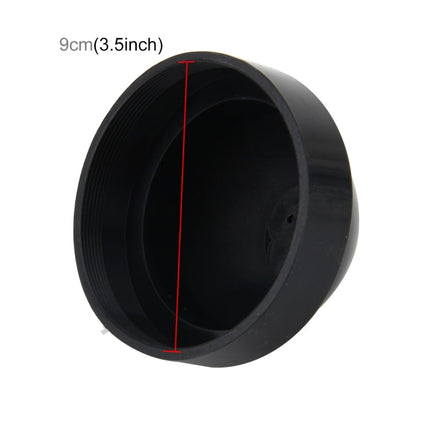 2 PCS K90 Universal Car LED Headlight HID Xenon Lamp Silicone Dust Cover Seal Caps Car Dust Cover Waterproof Dustproof Sealing Headlamp Cover for Car Retrofit, Inner Diameter: 9cm, Inner Diameter: 9cm
