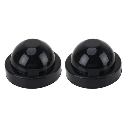 2 PCS K100 Universal Car LED Headlight HID Xenon Lamp Silicone Dust Cover Seal Caps Car Dust Cover Waterproof Dustproof Sealing Headlamp Cover for Car Retrofit, Inner Diameter: 10cm, Inner Diameter: 10cm