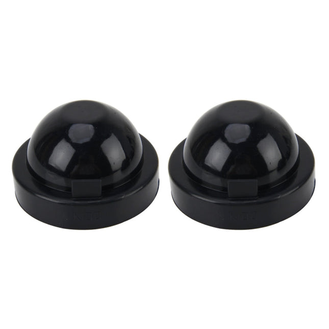 2 PCS K100 Universal Car LED Headlight HID Xenon Lamp Silicone Dust Cover Seal Caps Car Dust Cover Waterproof Dustproof Sealing Headlamp Cover for Car Retrofit, Inner Diameter: 10cm, Inner Diameter: 10cm