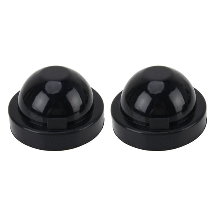 2 PCS K100 Universal Car LED Headlight HID Xenon Lamp Silicone Dust Cover Seal Caps Car Dust Cover Waterproof Dustproof Sealing Headlamp Cover for Car Retrofit, Inner Diameter: 10cm, Inner Diameter: 10cm