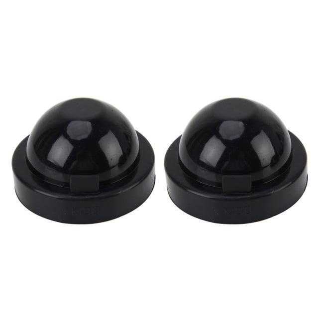 2 PCS K100 Universal Car LED Headlight HID Xenon Lamp Silicone Dust Cover Seal Caps Car Dust Cover Waterproof Dustproof Sealing Headlamp Cover for Car Retrofit, Inner Diameter: 10cm, Inner Diameter: 10cm