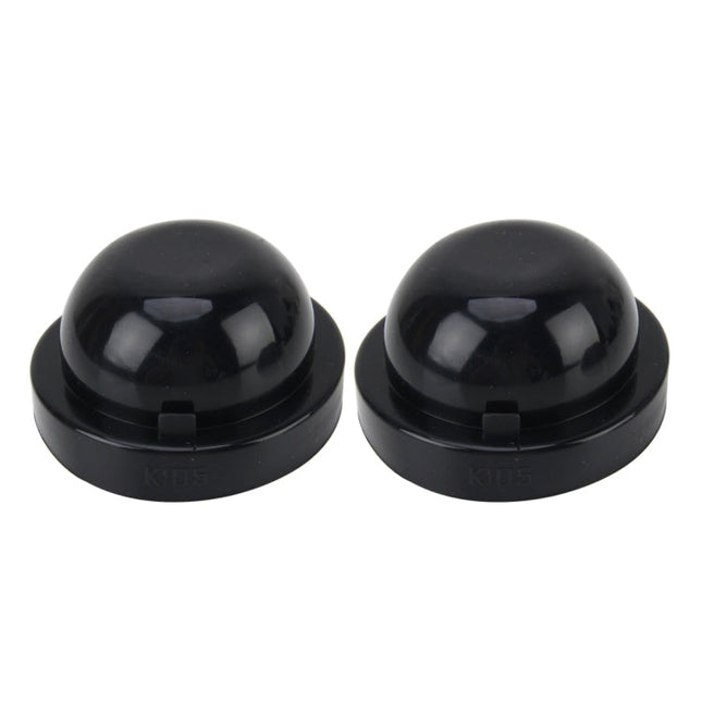 2 PCS K105 Universal Car LED Headlight HID Xenon Lamp Silicone Dust Cover Seal Caps Car Dust Cover Waterproof Dustproof Sealing Headlamp Cover for Car Retrofit, Inner Diameter: 10.5cm, Inner Diameter: 10.5cm