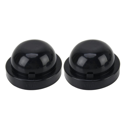2 PCS K105 Universal Car LED Headlight HID Xenon Lamp Silicone Dust Cover Seal Caps Car Dust Cover Waterproof Dustproof Sealing Headlamp Cover for Car Retrofit, Inner Diameter: 10.5cm, Inner Diameter: 10.5cm