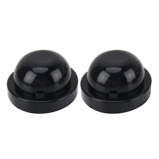 2 PCS K105 Universal Car LED Headlight HID Xenon Lamp Silicone Dust Cover Seal Caps Car Dust Cover Waterproof Dustproof Sealing Headlamp Cover for Car Retrofit, Inner Diameter: 10.5cm, Inner Diameter: 10.5cm