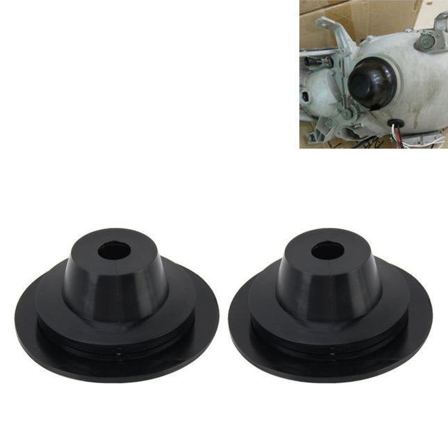 2 PCS Universal Car LED Headlight HID Xenon Lamp Silicone Dust Cover Seal Caps LED Headlight Seal Dust Seal Cover Dust Cover for H1 H3 H7 H11 / H8 9005 / 9006, For H1 H3 H7 H11 / H8 9005 / 9006