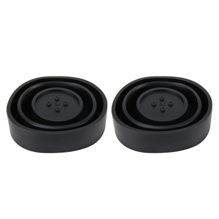 2 PCS Universal Car LED Headlight HID Xenon Lamp Silicone Dust Cover Seal Caps LED Headlight Seal Dust Seal Cover Dust Cover, Universal Dust Cover