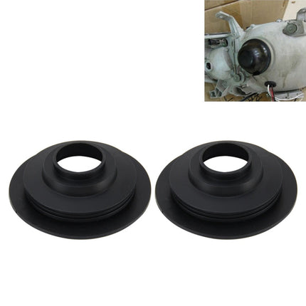 2 PCS Universal Car LED Headlight HID Xenon Lamp Silicone Dust Cover Seal Caps LED Headlight Seal Dust Seal Cover Dust Cover for H4 H13 9004 9007, For H4 H13 9004 9007