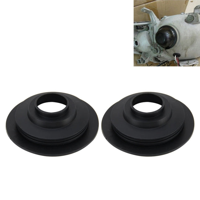 2 PCS Universal Car LED Headlight HID Xenon Lamp Silicone Dust Cover Seal Caps LED Headlight Seal Dust Seal Cover Dust Cover for H4 H13 9004 9007, For H4 H13 9004 9007
