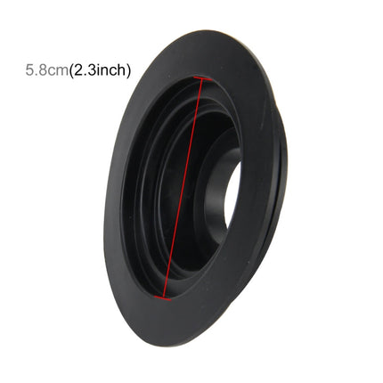 2 PCS Universal Car LED Headlight HID Xenon Lamp Silicone Dust Cover Seal Caps LED Headlight Seal Dust Seal Cover Dust Cover for H4 H13 9004 9007, For H4 H13 9004 9007