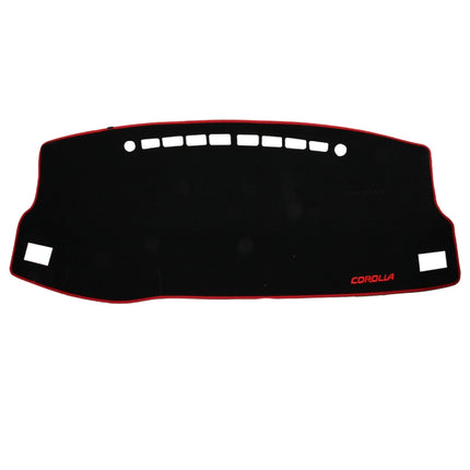 Left-hand Drive Car Light Instrument Panel Sunscreen Dashboard Mats Cover for Toyota New Corolla (2014-2018)，Please Note Model and Year, For Toyota