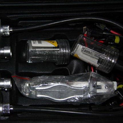 2PCS DC12V 35W H1 2800 LM HID Xenon Light Single Beam Super Vision Waterproof Head Lamp, Color Temperature: 6000K, H1