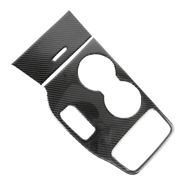 2 PCS Car Water Cup Panel Carbon Fiber Decorative Sticker for Jeep Grand Cherokee 2014-2015, Water Cup (2014-2015)