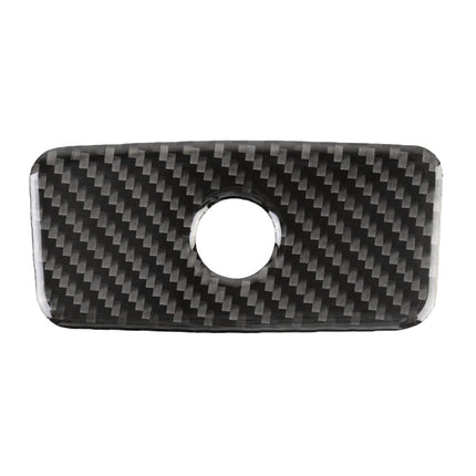 Car Front Passenger Seat Storage Box Carbon Fiber Decorative Sticker for Jeep Grand Cherokee 2011-2018, Front Passenger Seat Storage Box