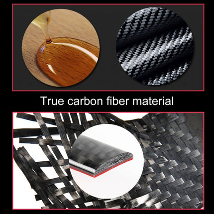 Car Front Passenger Seat Storage Box Carbon Fiber Decorative Sticker for Jeep Grand Cherokee 2011-2018, Front Passenger Seat Storage Box