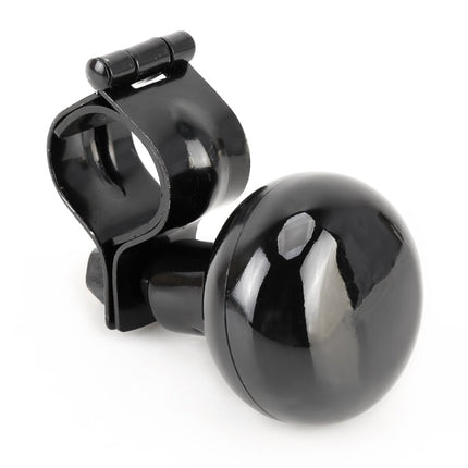 Car Universal Steering Wheel Spinner Knob Auxiliary Booster Aid Control Handle Car Steering Wheel Booster Wheel Strengthener Auto Spinner Knob Ball, Car Steering Wheel Spinner Knob (Black)