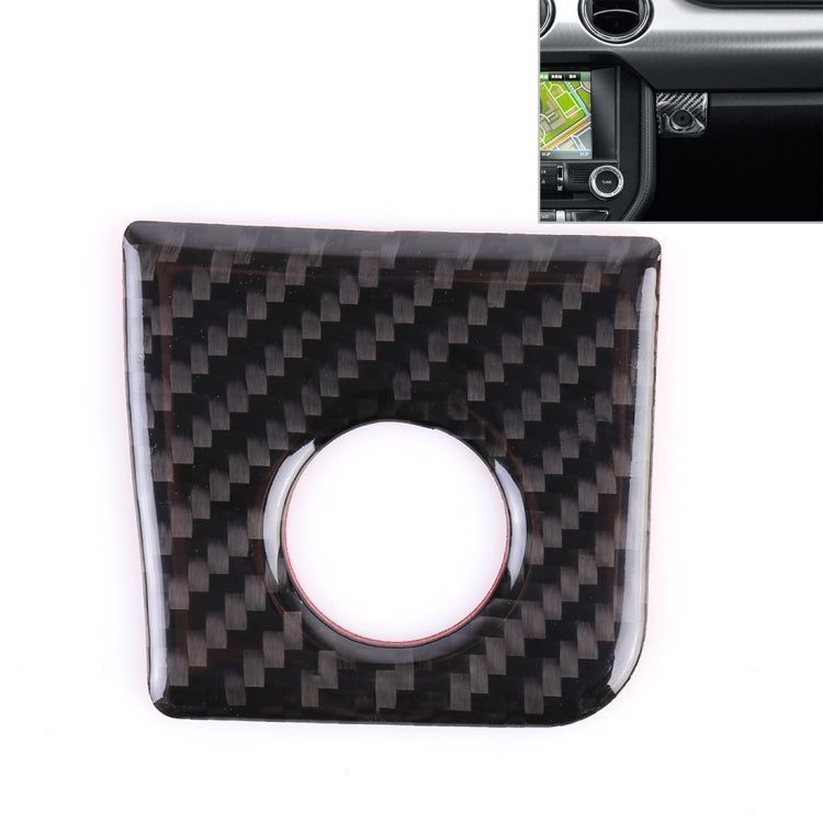 Car Copilot Storage Box Button Decorative Sticker for Ford Mustang 2015-2020
