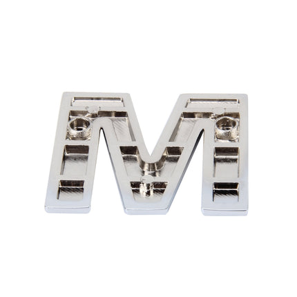Car Vehicle Badge Emblem 3D English Letter Self-adhesive Sticker Decal, Size: 4.5*4.5*0.5cm, D, O, E, P, F, Q, G, R, H, S, I, T, A, J, U, Y, K, V, Z, L, W, B, M, X