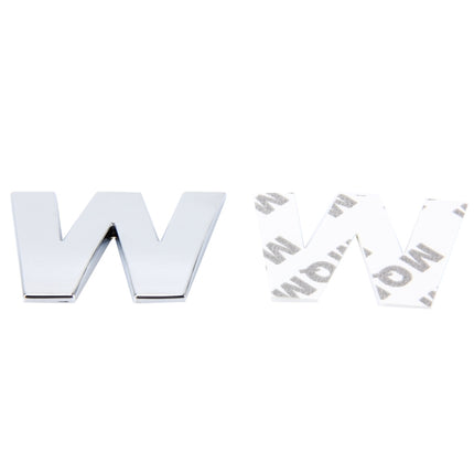 Car Vehicle Badge Emblem 3D English Letter Self-adhesive Sticker Decal, Size: 4.5*4.5*0.5cm, C, N