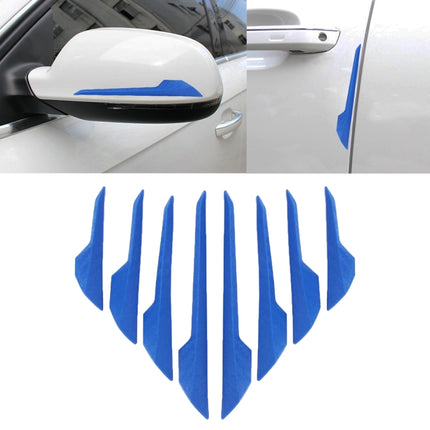 8 PCS Car Vehicle Door Side Guard Anti Crash Strip Exterior Avoid Bumps Collsion Impact Protector Sticker, Door Side Guard, R-2119 Door Edge Guards, R-2119