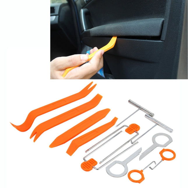 12 in 1 Car Audio System Dashboard Door Panel Removal Dismantling Tools Kit, 12 in 1