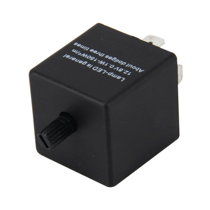 CF14 JL-02 Flasher for LED Auto Car-styling LED Turn Signal 3-Pin Adjustable Frequency Car Flasher Relay Fix Hyper Flash General Lamp-LED Light Relay for European Cars, CF14  Adjustable Frequency