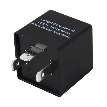 CF14 JL-02 Flasher for LED Auto Car-styling LED Turn Signal 3-Pin Adjustable Frequency Car Flasher Relay Fix Hyper Flash General Lamp-LED Light Relay for European Cars, CF14  Adjustable Frequency