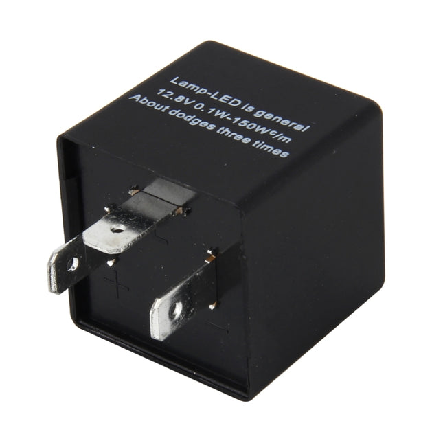 CF14 JL-02 Flasher for LED Auto Car-styling LED Turn Signal 3-Pin Adjustable Frequency Car Flasher Relay Fix Hyper Flash General Lamp-LED Light Relay for European Cars, CF14  Adjustable Frequency