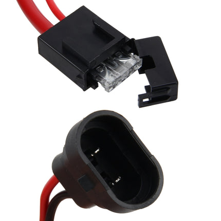 DC 12V 40A H11 Bulb Strengthen Line Group HID Xenon Controller Cable Relay Wiring, H11