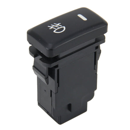 Car Fog Light Lamp Indicator 5 PIN On and Off Button Switch Control 4 Cable Auto Car Fog Light 5 Pin Switch On-Off Button Switch for Toyota, Large Size: 6*2.8*1.7cm, With Cable