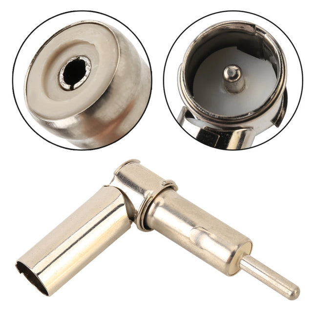 1 Set Car Vehicles Radio Stereo Aerial Antenna Mast Male and Female Adapter Connector Plug