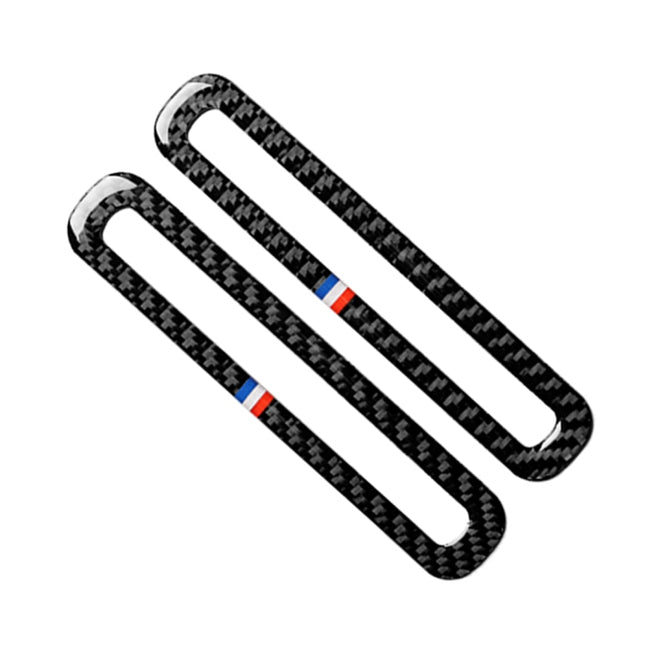 2 PCS Car USA Color Carbon Fiber Door Air Outlet Decorative Sticker for Ford Mustang 2015-2017, Door Air Outlet