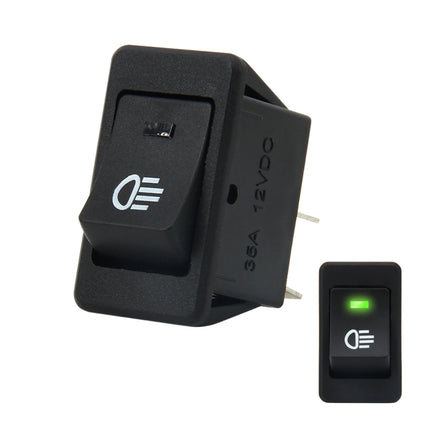 30 Amp 12 Volt Four Plugs LED ON OFF Car Fog Light Switch