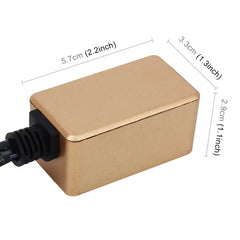 2 PCS H1 H3 LED Headlight Canbus Error Free Computer Warning Canceller Resistor Decoders Anti-Flicker Capacitor Harness