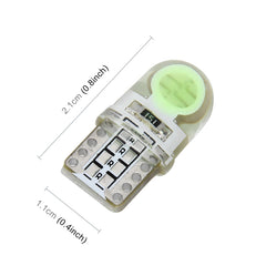 10 PCS T10 W5W DC 12V 1W 60LM Car Clearance Lights LED Marker Lamps with Decoder