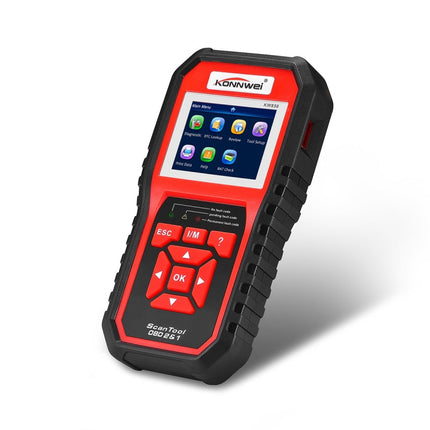 KONNWEI KW850 OBDII / CAN Car Auto Diagnostic Scan Tools  Auto Scan Adapter Scan Tool  Supports 8 Languages and 6 Protocols (Can Also Detect Battery and Voltage, Only Detect 12V Gasoline Car), KW850