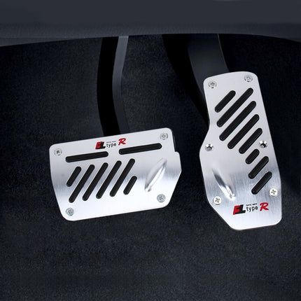 CS-322 2 in 1 Non-Slip Manual Car Truck Pedals Foot Brake Pad Cover Set, CS-322