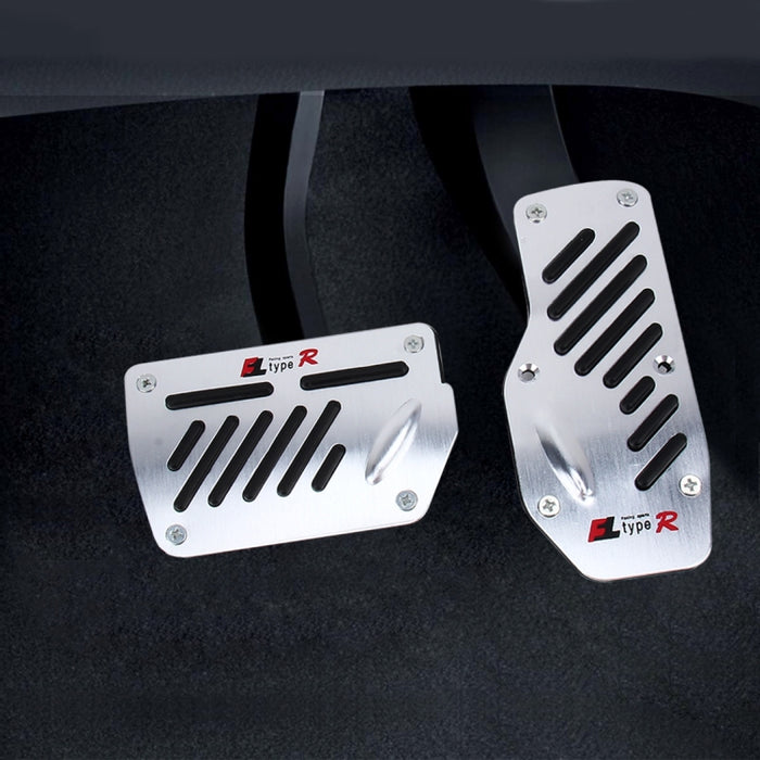 CS-322 2 in 1 Non-Slip Manual Car Truck Pedals Foot Brake Pad Cover Set, CS-322
