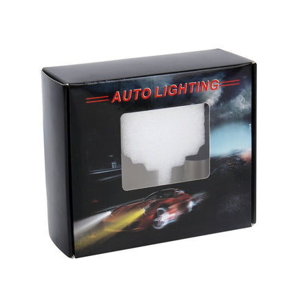 2 PCS Super Bright PSX24W DC 12V 5W 350LM Auto Car Fog Light with 16 SMD-3030 LED Bulbs Lamp, White + Yellow Light, PSX24W