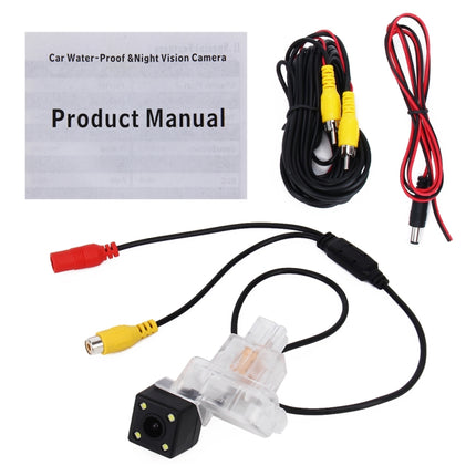 656×492 Effective Pixel HD Waterproof 4 LED Night Vision Wide Angle Car Rear View Backup Reverse Camera for 2014-2017 Version Mazda6 Atenza, Mazda6 Atenza