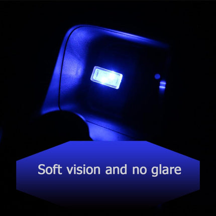 Universal PC Car USB LED Atmosphere Lights Emergency Lighting Decorative Lamp, Green Light, Red Light, White Light, Yellow Light, Ice Blue, Blue Light, Pink Light