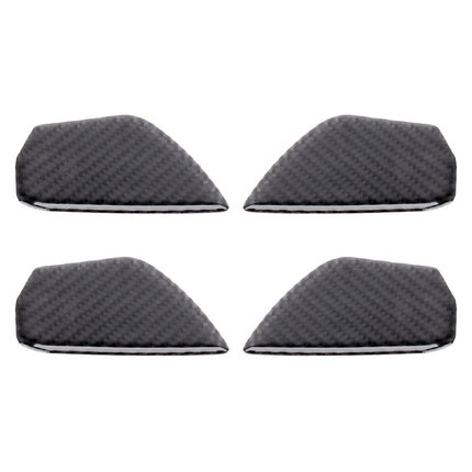 Carbon Fiber Inner Door Handle Bowl Cover Trim Decals Decorative Sticker for Honda Civic 10th Gen, Inner Door Bowl