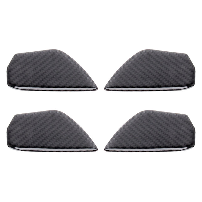 Carbon Fiber Inner Door Handle Bowl Cover Trim Decals Decorative Sticker for Honda Civic 10th Gen, Inner Door Bowl