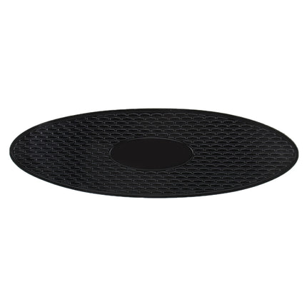Car Auto Oval Soft Rubber Dashboard Anti-slip Pad Mat for Phone / GPS/ MP4/ MP3, Size: 30*9.5cm, Oval Soft Rubber Mat