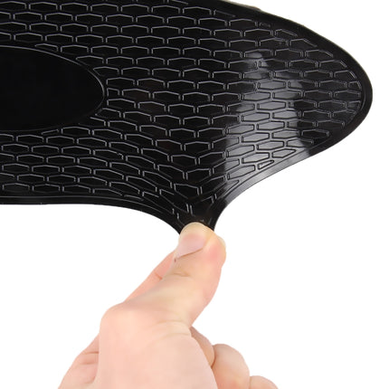 Car Auto Oval Soft Rubber Dashboard Anti-slip Pad Mat for Phone / GPS/ MP4/ MP3, Size: 30*9.5cm, Oval Soft Rubber Mat